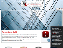 Tablet Screenshot of carpenterialelli.com